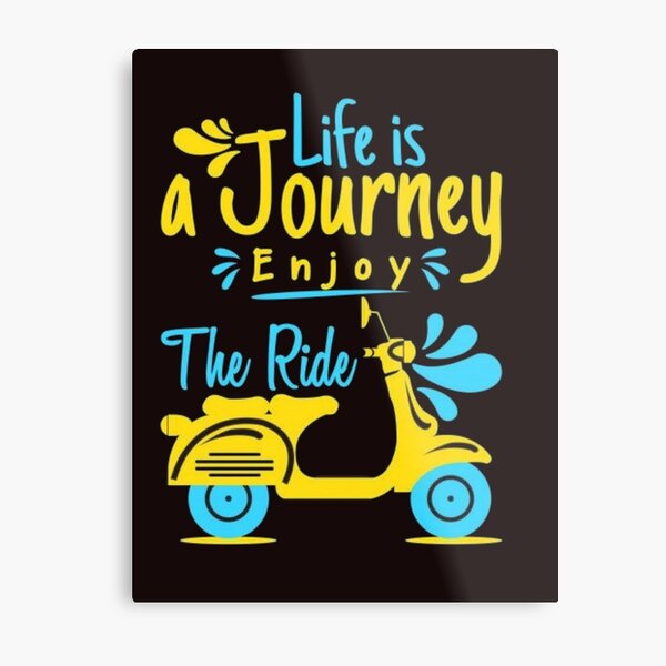 LIFE/'S A JOURNEY SKULL MOTORCYCLE WALL ART STICKER QUOTE DECAL MOTORBIKE BIKER