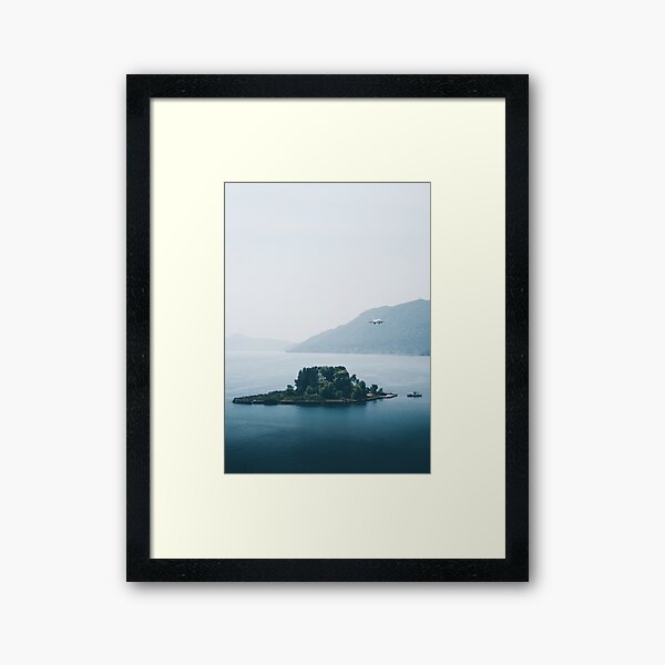 Pontikonisi Island - Greece Framed Art Print