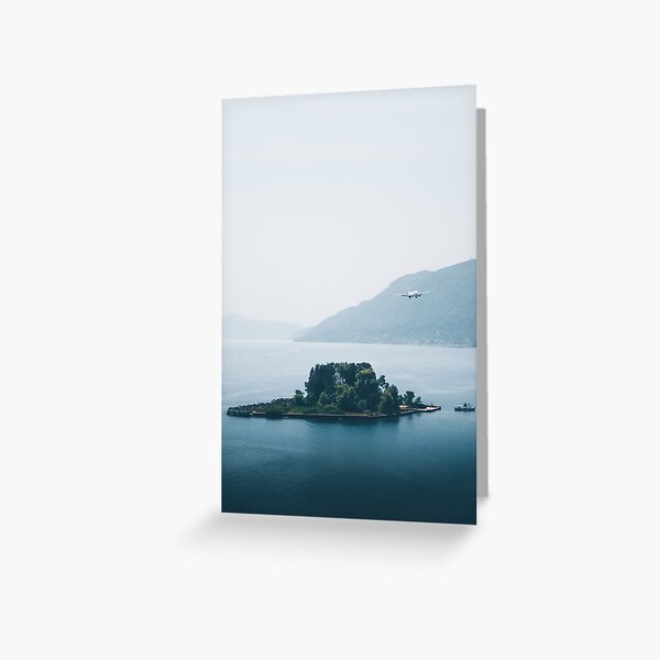 Pontikonisi Island - Greece Greeting Card
