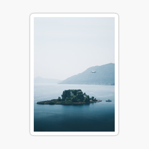 Pontikonisi Island - Greece Sticker