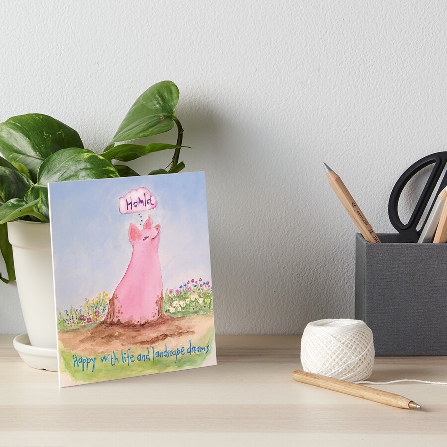 Item preview, Art Board Print designed and sold by denniepasion1.