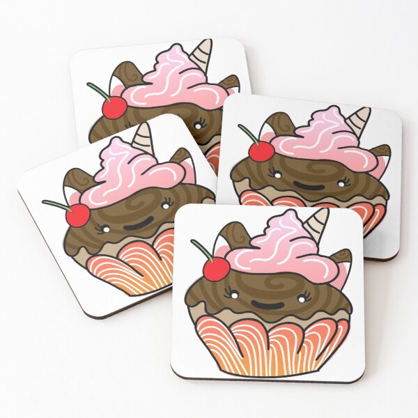 Item preview, unicorn cupcake designed and sold by Catherine  Milchard.