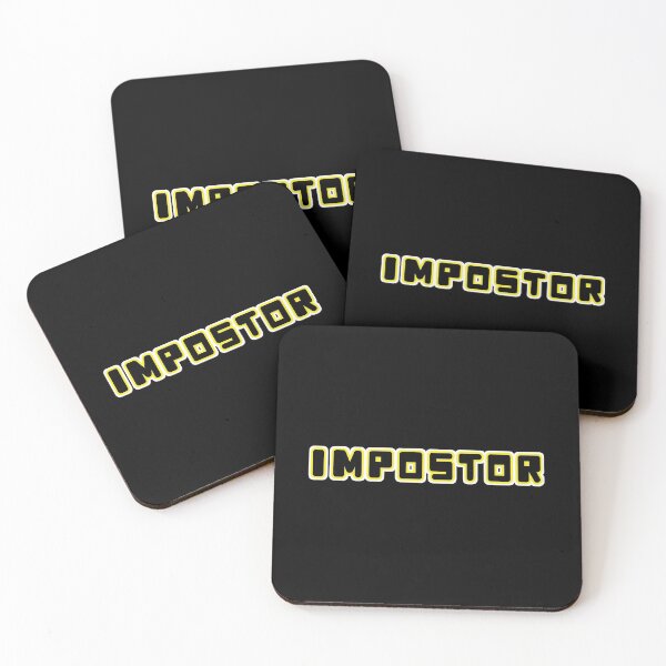Item preview, IMPOSTOR - Black & Yellow Writing designed and sold by akaiawa.