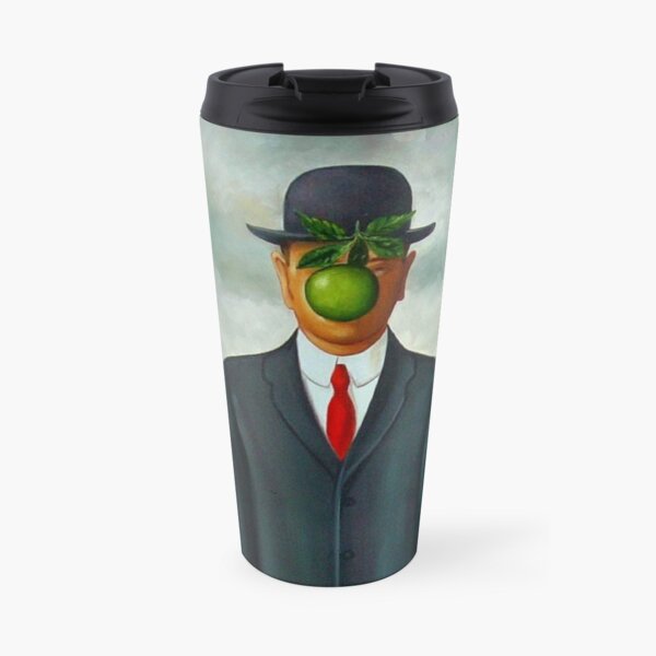 The Son of Man Painting By Rene Magritte T-Shirt Travel Mug