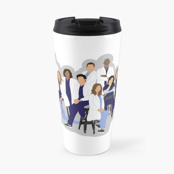 Anatomía de Grey Taza de viaje