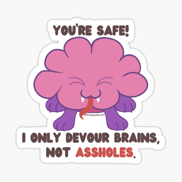 Item preview, Intellect Devourer - You're Safe! designed and sold by whimsyworks.