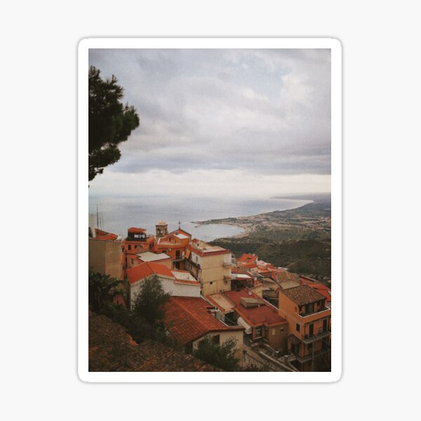 Item preview, Castelmola Taormina Town Architecture Photography designed and sold by A. P..