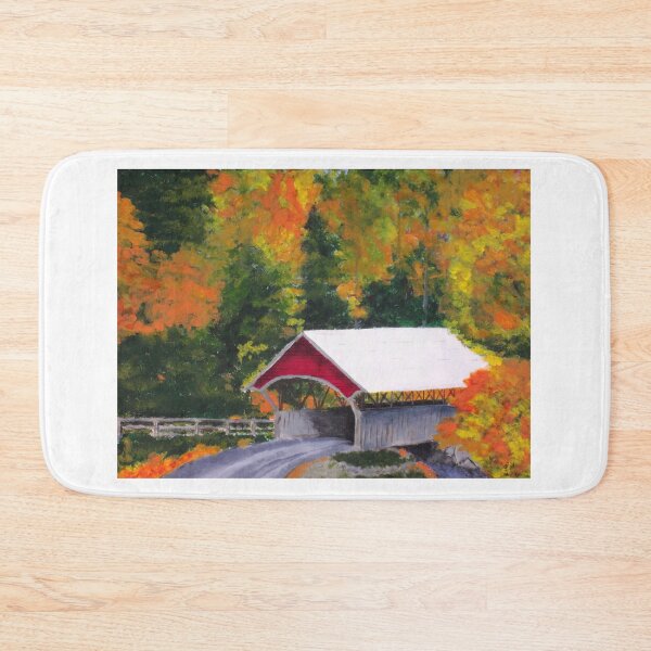 Item preview, Fall Covered Bridge designed and sold by Russell Halsema.