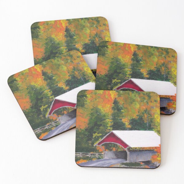 Item preview, Fall Covered Bridge designed and sold by Russell Halsema.