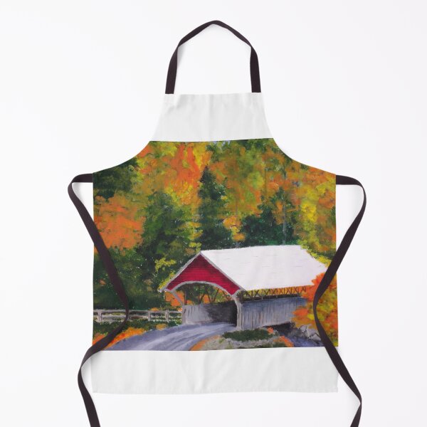 Item preview, Fall Covered Bridge designed and sold by Russell Halsema.