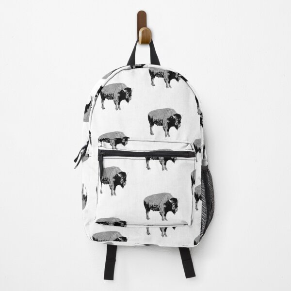 Item preview, Black and White Bison Drawn Style designed and sold by Leeloks.