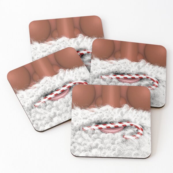 Item preview, Santa Claus with Peppermint Stick (Deep Tone) designed and sold by hyproinc.