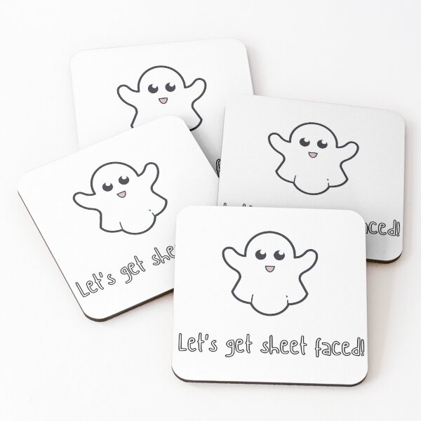 Item preview, Copy of Let's get sheet faced Halloween Funny Meme designed and sold by R-reflections.