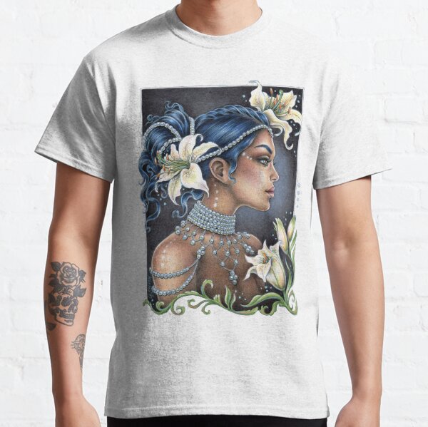 Lilies And Pearls Classic T-Shirt