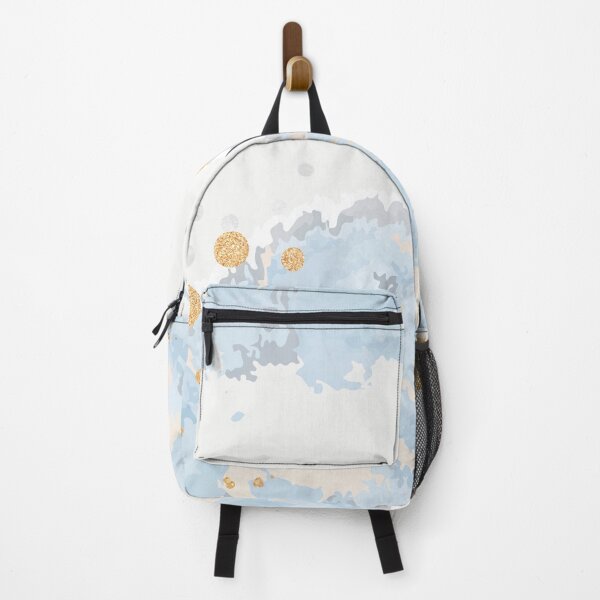 Item preview, Blue & Gold Liquid Marble designed and sold by newburyboutique.