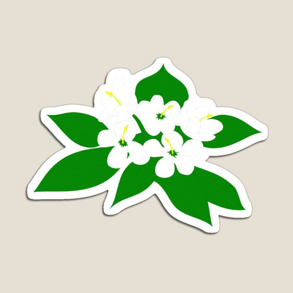 Sampaguita, flower portrayed in a stamp
