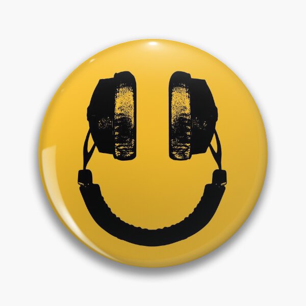 Item preview, Happy Headphones - Cute Cool Gift for Music Lovers designed and sold by kwillhoite.