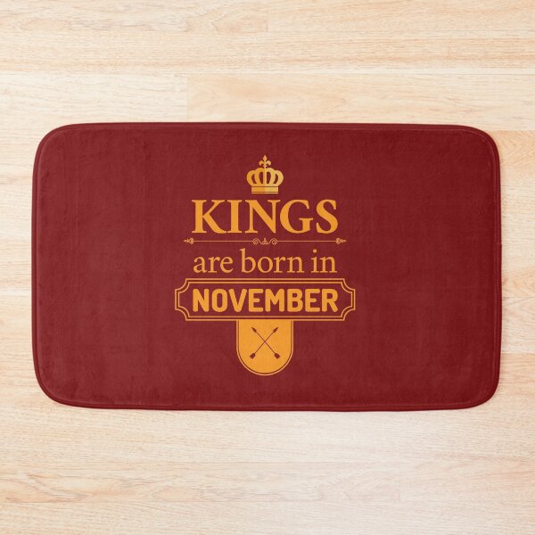 Item preview, Kings Are Born In November | Birthday Gift designed and sold by Minimalwiz.