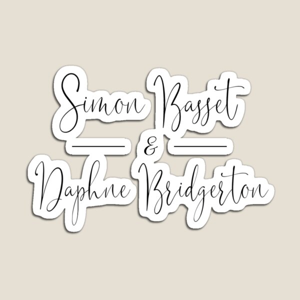 Aperçu de l'œuvre Simon Basset et Daphné Bridgerton créée et vendue par NOARA STUDIO.