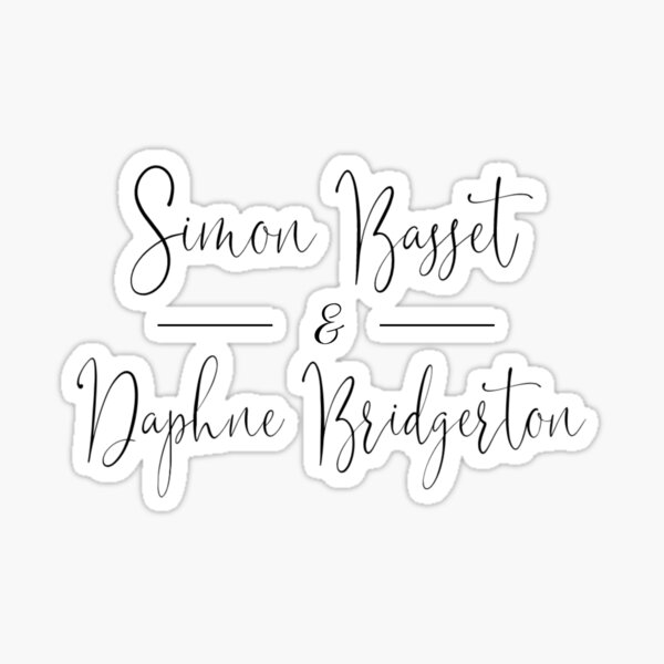 Aperçu de l'œuvre Simon Basset et Daphné Bridgerton créée et vendue par NOARA STUDIO.
