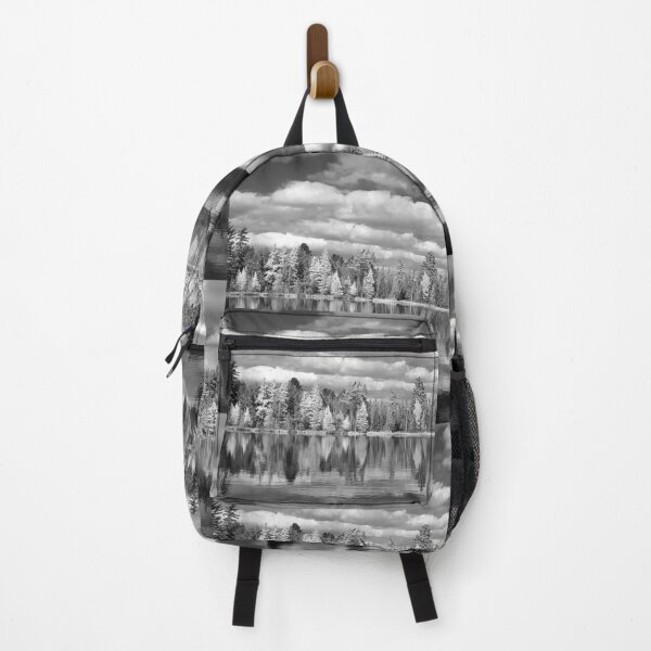 Item preview, Monochrome of tamaracks at Bright and Glory lakes Hartwick Pines designed and sold by J Rier Photography.