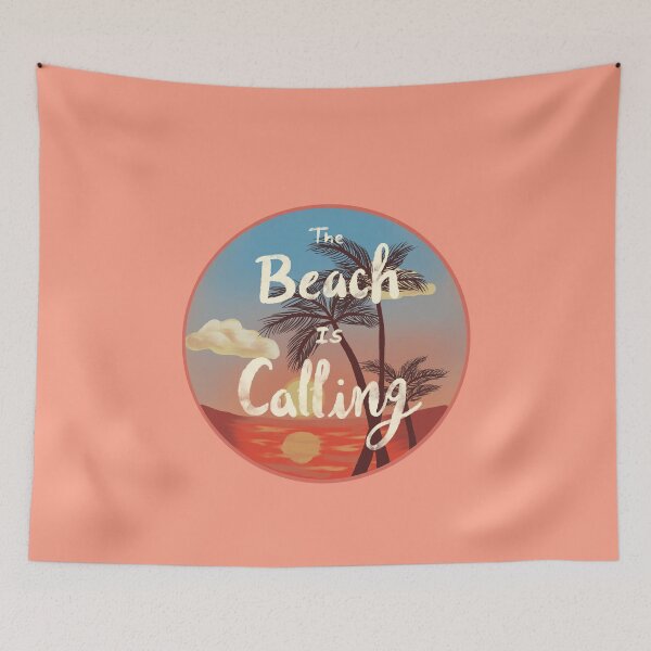 Item preview, The Beach is Calling designed and sold by rachelleybell.