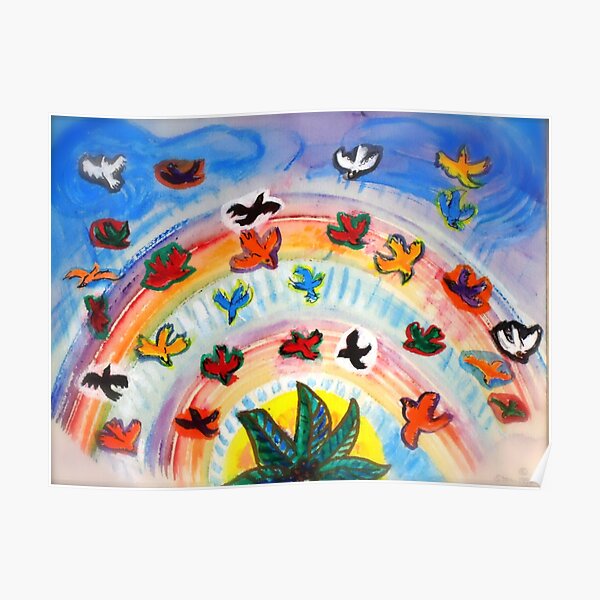 Rainbow Flight Poster