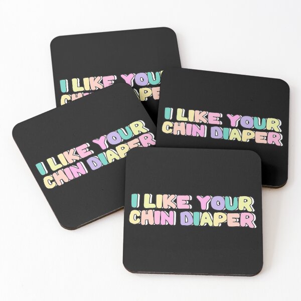 Item preview, I Like Your Chin Diaper designed and sold by Spacepaprika.
