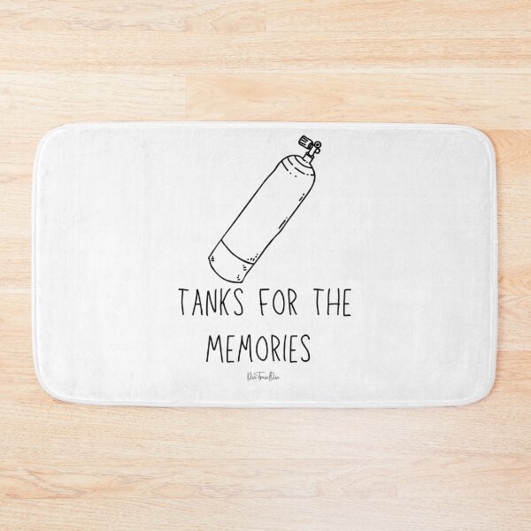 Item preview, Tanks For The Memories  designed and sold by TravelDive.