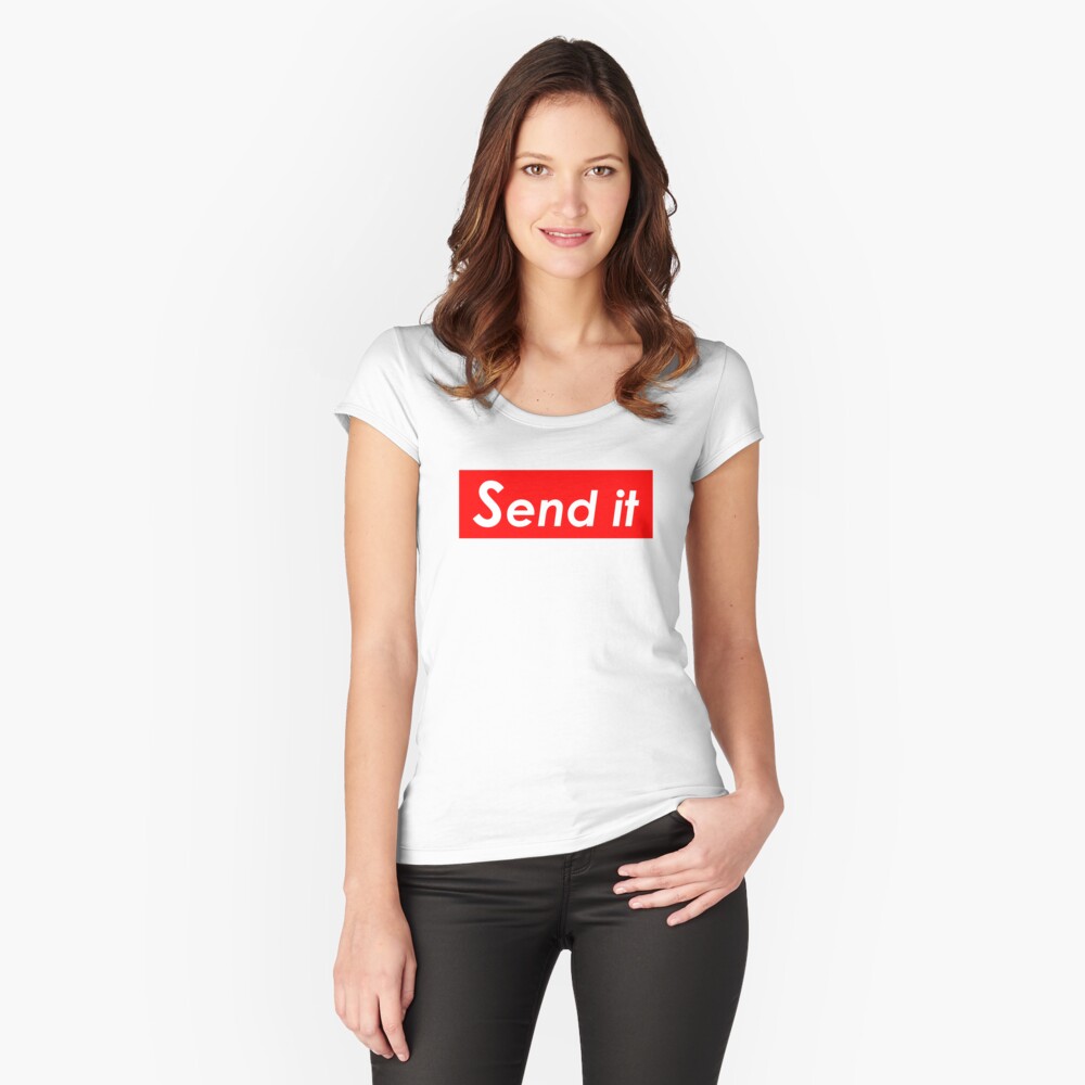 Item preview, Fitted Scoop T-Shirt designed and sold by PawnStorm.