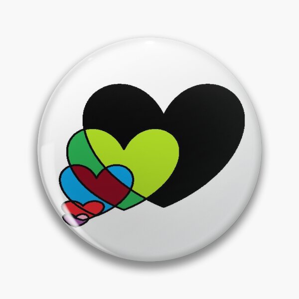 Item preview, hearts rainbow designed and sold by khaanju.