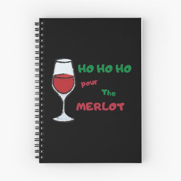 Item preview, HO HO HO Pour the Merlot - Cute Christmas Wine Lovers designed and sold by Irelene.