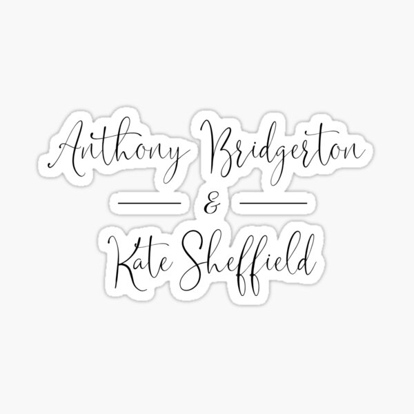 Aperçu de l'œuvre Anthony Bridgerton et Kate Sheffield créée et vendue par NOARA STUDIO.