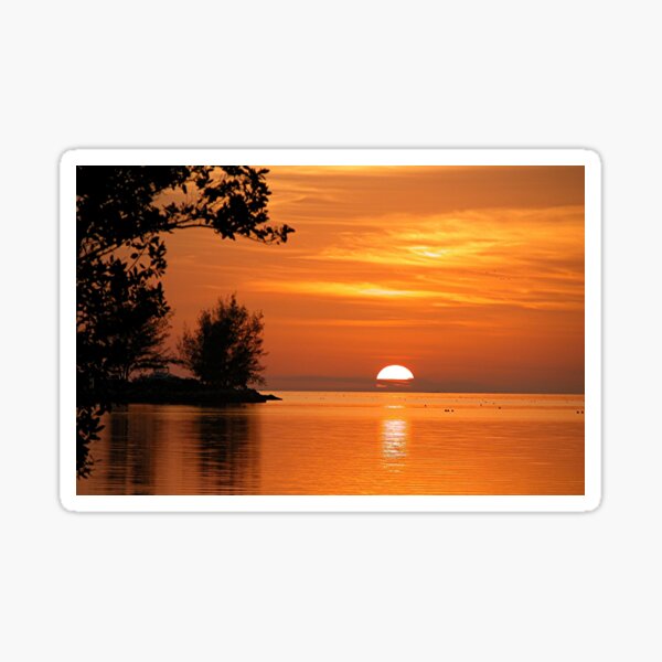Item preview, Florida Keys Sunset Over the Sea designed and sold by KeysTreasures.