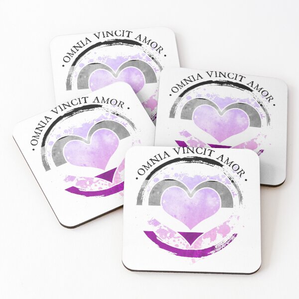 Item preview, Love conquers all heart - Ace flag - LGBTQ designed and sold by zachholmbergart.