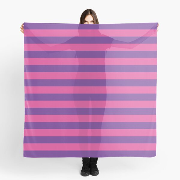 Item preview, Pink and purple Cheshire Cat stripes designed and sold by Feeling Artsy.