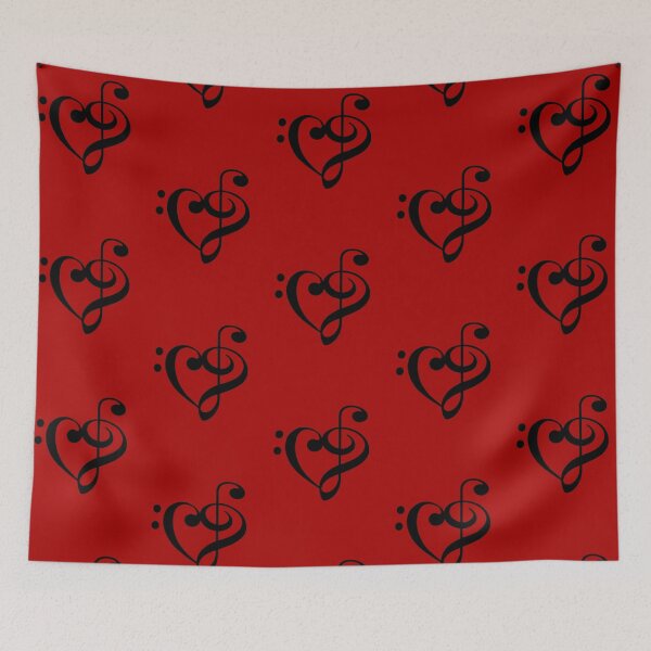 Item preview, Bass- Treble heart designed and sold by rjburke24.