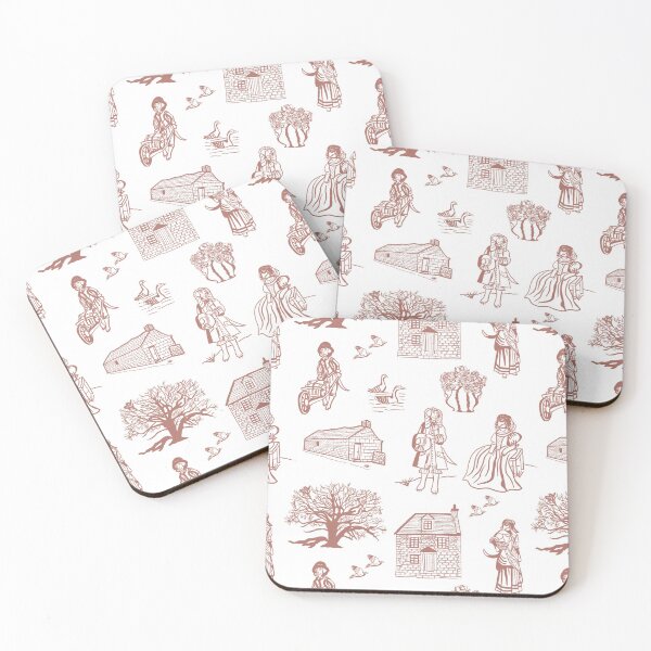 Item preview, Baroque French Dachshunds Rust designed and sold by Hobbitrosie.
