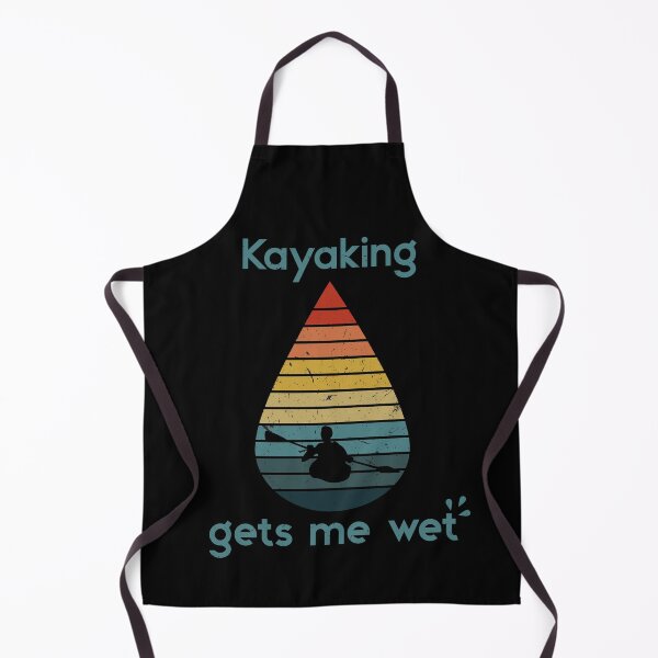 Item preview, kayaking gets me wet - vintage water drop designed and sold by Rooks-Artworks.