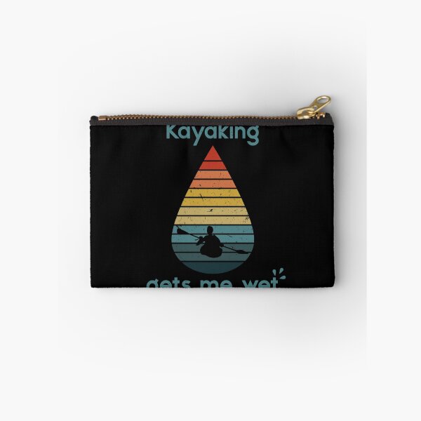 Item preview, kayaking gets me wet - vintage water drop designed and sold by Rooks-Artworks.
