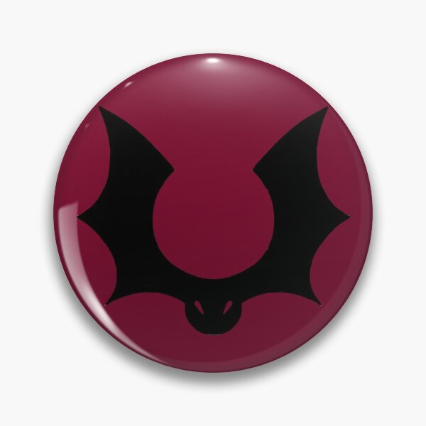 Item preview, Flying Bat Crest, monochrome designed and sold by SuperheroSuite.