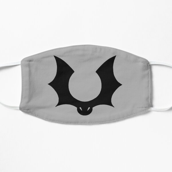 Flying Bat Crest, unicolour Mask