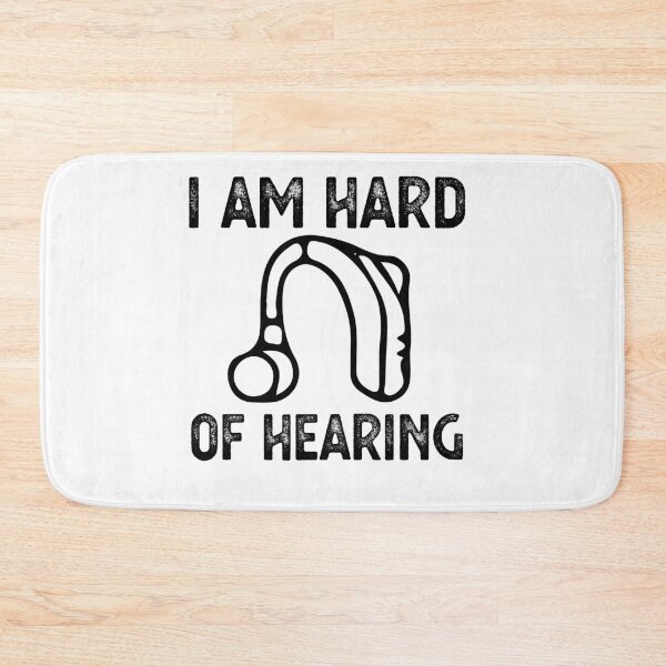 Item preview, HARD OF HEARING hearing impaired designed and sold by CodingForTech.