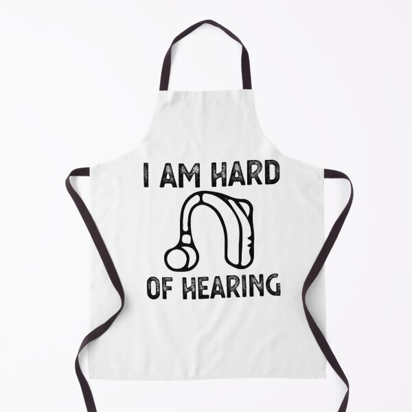 Item preview, HARD OF HEARING hearing impaired designed and sold by CodingForTech.