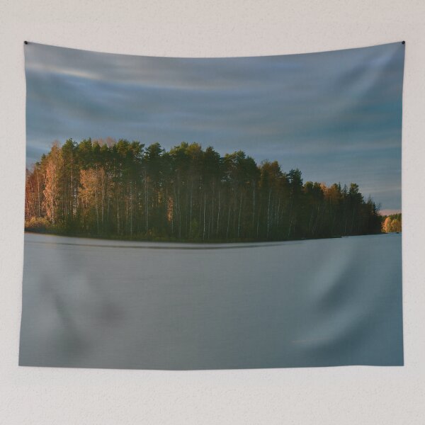 Item preview, Pyhajarvi fall.  The bold island designed and sold by Jouko Lehto Photography.