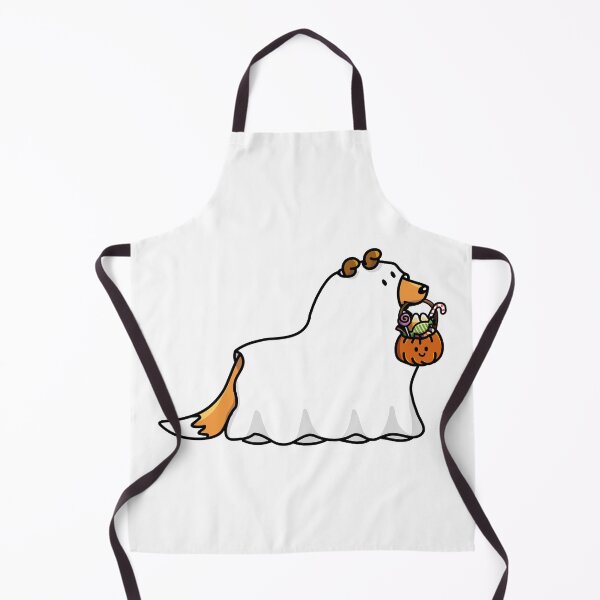 Item preview, Halloween Ghost Rough Collie designed and sold by Melissa Thereliz.