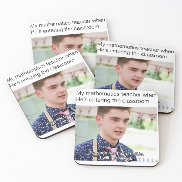 Item preview, Funny mathematics teacher meme designed and sold by TheBritishShop.