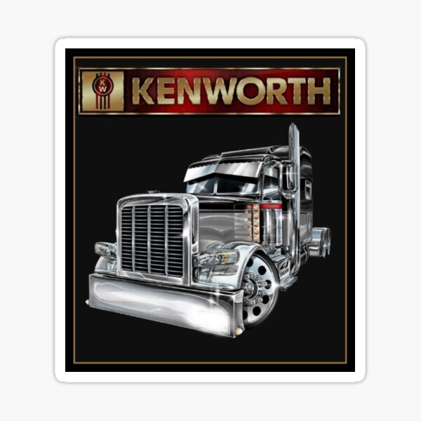 Kenworth Truck Stickers Redbubble