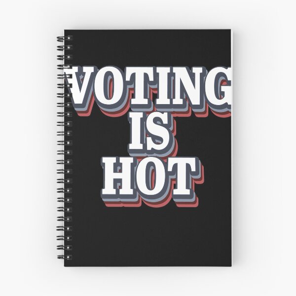 Item preview, Voting is hot designed and sold by Simple Text.