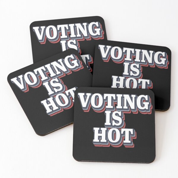 Item preview, Voting is hot designed and sold by Simple Text.